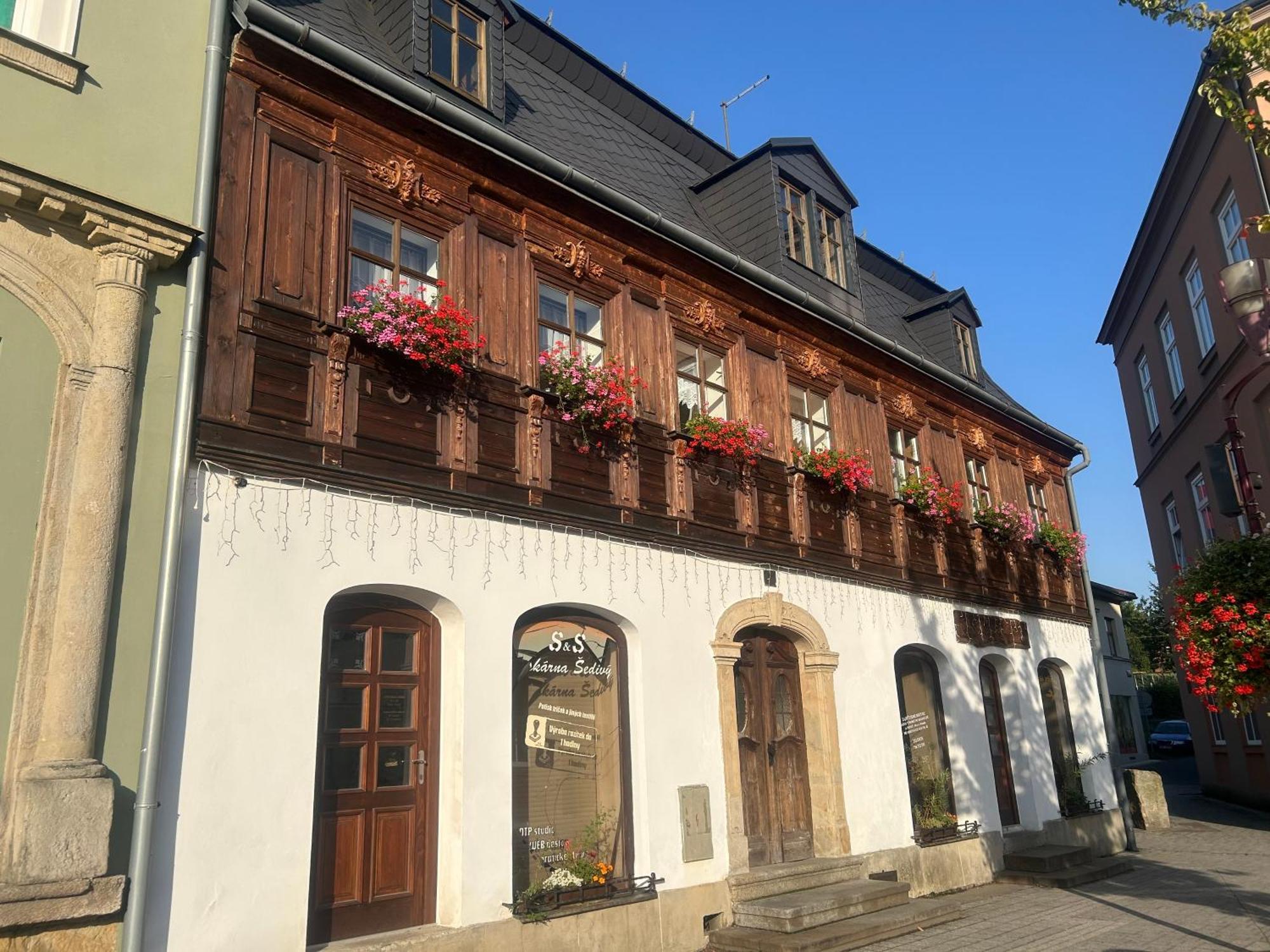 Apartment Sedivy Krasna Lipa Exterior photo